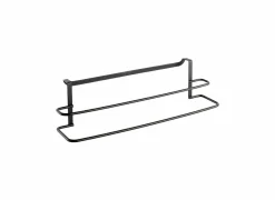 Handdoekhouder Dubbel 38cm- Wandkapstokken|Wandkapstokken