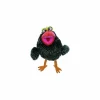 Kinderdecoratie|Pluche Knuffels|Handpop Patrizius Piepspatz H25cm - polyester - multicolor