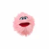 Kinderdecoratie|Pluche Knuffels|Handpop Plaudertante H20cm - polyester - roze