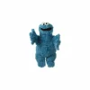 Kinderdecoratie|Pluche Knuffels|Handpop Sesamstraat Cookiemonster H65cm - polyester - blauw