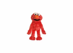 Handpop Sesamstraat Elmo 33-37cm - polyester - rood- Kinderdecoratie|Pluche Knuffels