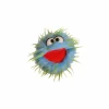 Kinderdecoratie|Pluche Knuffels|Handpop Sutsche H20cm - polyester - blauw/groen
