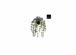 Mica Kunstplanten|Hangende kunstplant Ceropegia woodii H46cm polyester groen