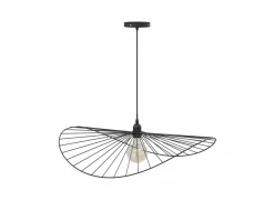 Hanglamp Adelia Ø58cm - staal - zwart- Hanglampen