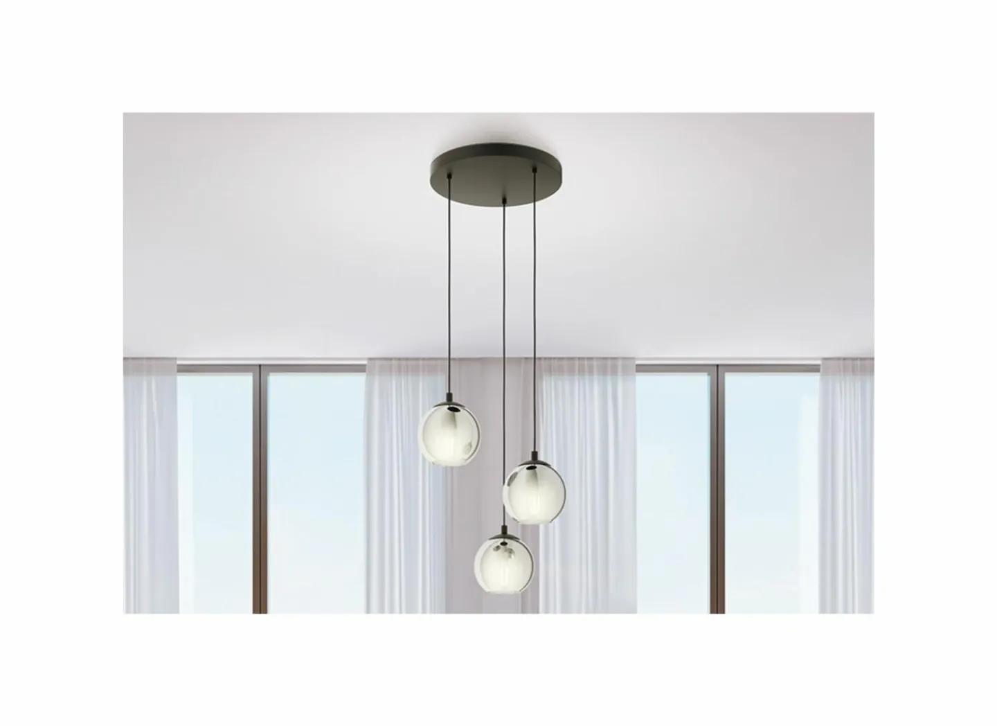 Hanglamp Ariscani Ø42,5cm 3x40W E27- Hanglampen