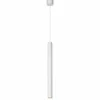 Hanglamp 60cm GU4 - aluminium - wit- Hanglampen