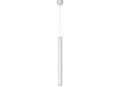 Hanglamp 60cm GU4 - aluminium - wit- Hanglampen