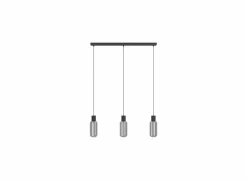 Hanglamp Maione 77x9cm 4W E27 staal zwart- Hanglampen