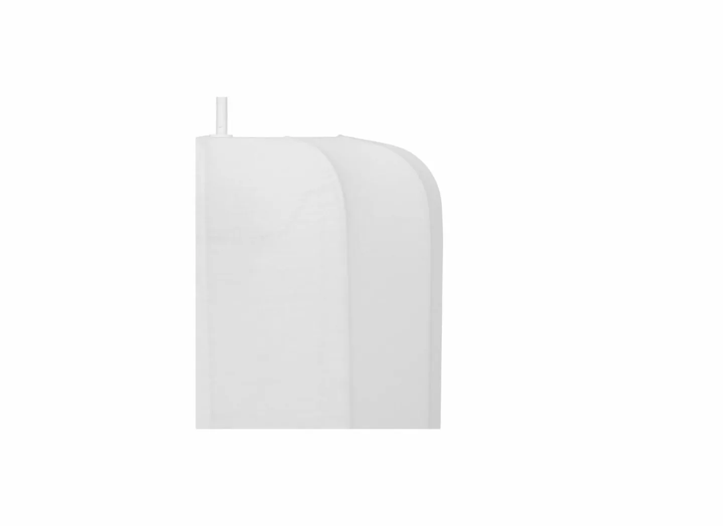 Hanglamp Tobie Ø25cm - katoen/staal - wit- Hanglampen