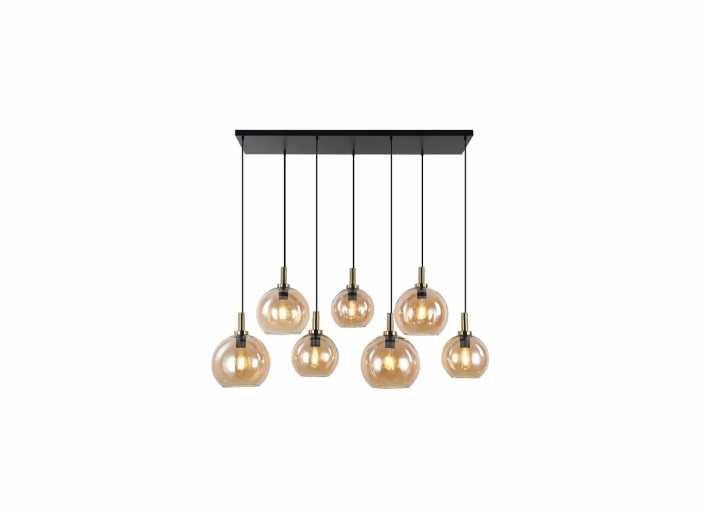 Hanglamp 120x105x25/30cm 7x60W E27- Hanglampen