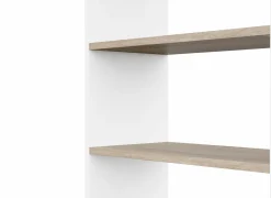 Hoekbureaus|Kantoorbureau|Hoekbureau Ease  123x145x53cm - decor - kronberg eik & wit