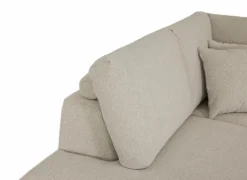 Hoeksalon Celaya 298x223cm - stof - ecru- Hoeksalons