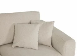 Hoeksalon Celaya 298x223cm - stof - ecru- Hoeksalons