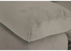 Hoeksalon Cell 295x232cm - stof - grijs- Hoeksalons