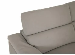 Hoeksalon Cell 295x232cm - stof - grijs- Hoeksalons