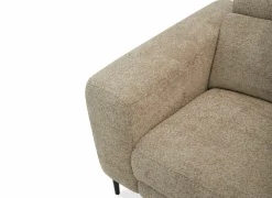 Hoeksalon Cine 277x168cm - stof - taupe- Hoeksalons