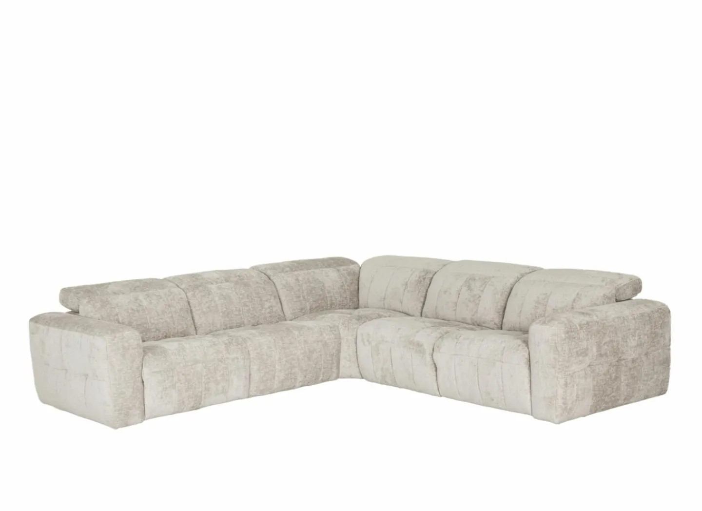 Hoeksalon Crow 301x301cm - stof - turtledove- Hoeksalons