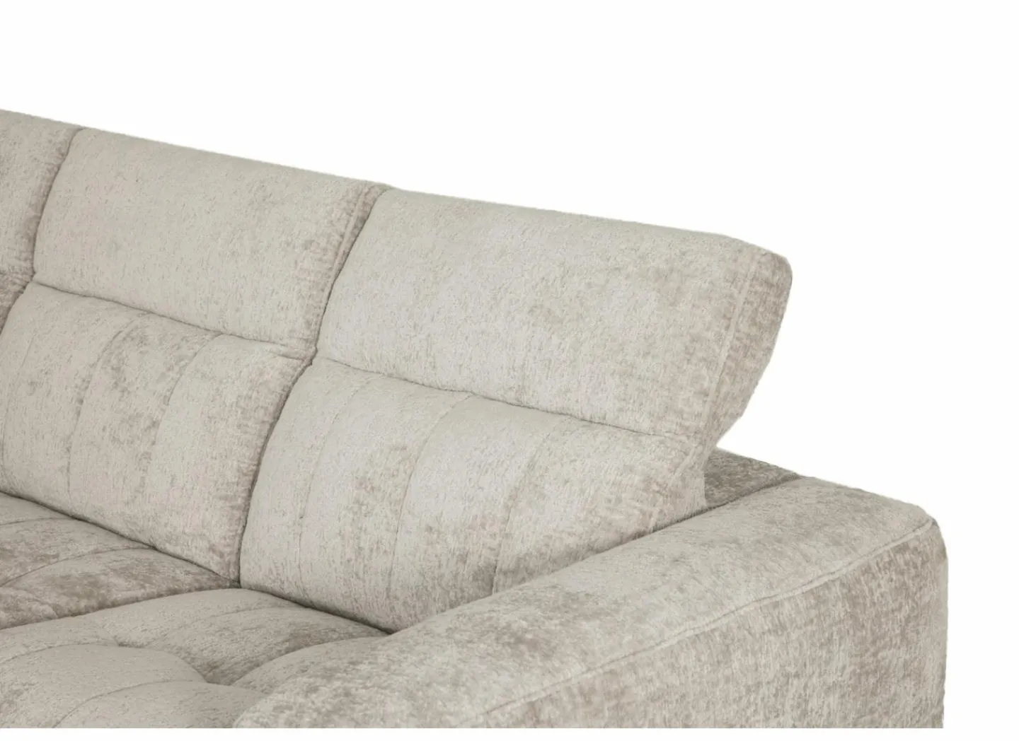 Hoeksalon Crow 301x301cm - stof - turtledove- Hoeksalons