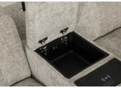 Hoeksalon Crow 334x301cm - stof - turtledove- Hoeksalons