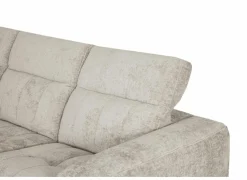 Hoeksalon Crow 334x301cm - stof - turtledove- Hoeksalons