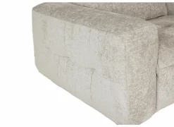 Hoeksalon Crow 334x301cm - stof - turtledove- Hoeksalons