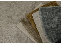 Hoeksalon Crow 334x301cm - stof - turtledove met 2 elektrische relaxen- Hoeksalons