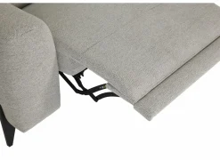 Hoeksalon Culebra 299x231cm - stof - beige met relax- Hoeksalons