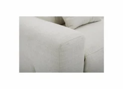 Hoeksalon Down 297x370cm - stof - crème met relax- Hoeksalons