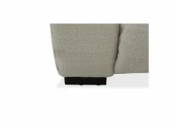 Hoeksalon Down 297x370cm - stof - crème met relax- Hoeksalons