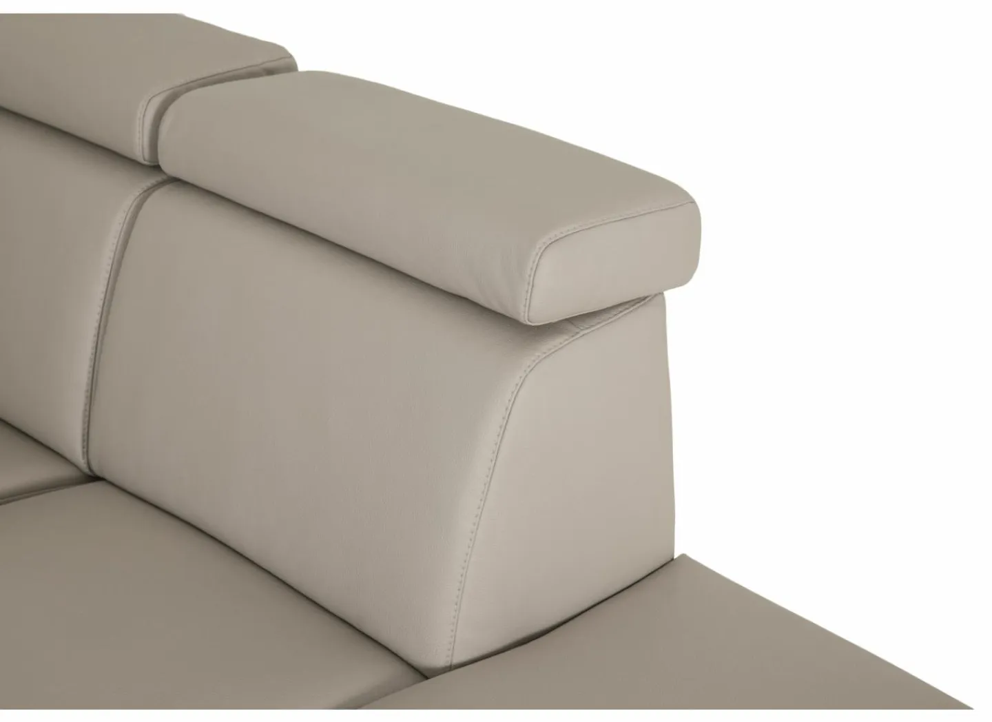 Hoeksalon Durham 298x230cm - stof - lichtgrijs- Hoeksalons