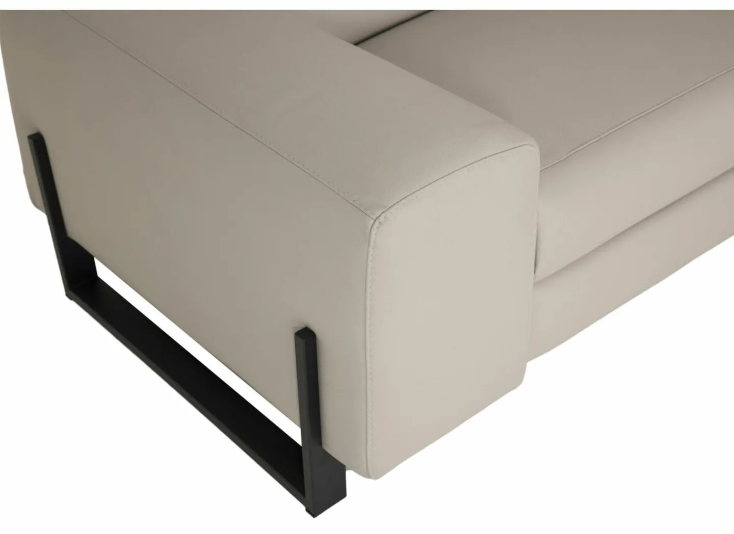 Hoeksalon Durham 298x230cm - stof - lichtgrijs- Hoeksalons