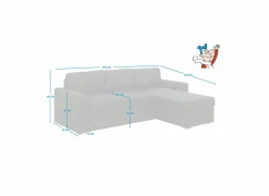 Zetelbedden|Hoeksalons|Hoeksalon Flemingsburg 226x165cm - stof - donkergrijs met bedfunctie en opbergruimte