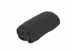 Hoeslaken Lauren 90x200cm - jersey katoen - antraciet- Hoeslakens