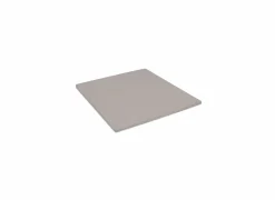Hoeslaken topper 140x200/160x220cm katoen taupe- Hoeslakens