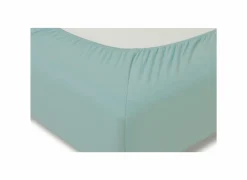 Hoeslakens|Hoeslaken 180/200x200/220cm jersey katoen aqua