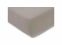 Hoeslakens|Hoeslaken 140/160x200/220cm jersey katoen taupe
