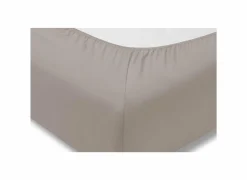 Hoeslakens|Hoeslaken 140/160x200/220cm jersey katoen taupe