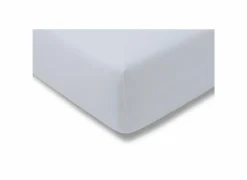 Hoeslaken 140/160x200/220cm jersey katoen soft blue- Hoeslakens