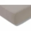 Hoeslakens|Hoeslaken 180/200x200/220cm jersey katoen taupe