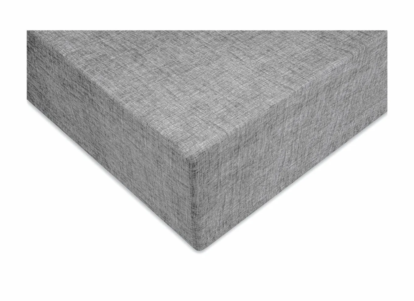 Hoeslakens|Hoeslaken 140x200cm katoen donkergrijs