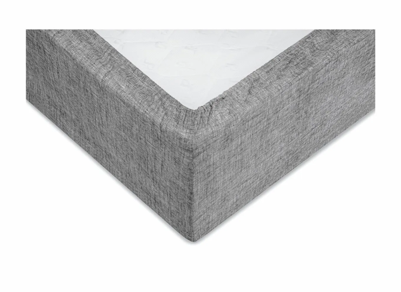 Hoeslakens|Hoeslaken 140x200cm katoen donkergrijs