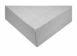 Hoeslaken 140x200cm katoen dove grey- Hoeslakens