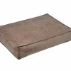 Kussens & Manden|Hondenkussen Box Orthopedic 120x80cm - stof - bruin
