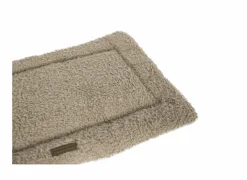 Hondenkussen Curl Plush L 88x55cm - polyester - beige- Kussens & Manden