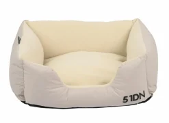 Hondenmand Storm Soft 90x70cm - stof - beige- Kussens & Manden