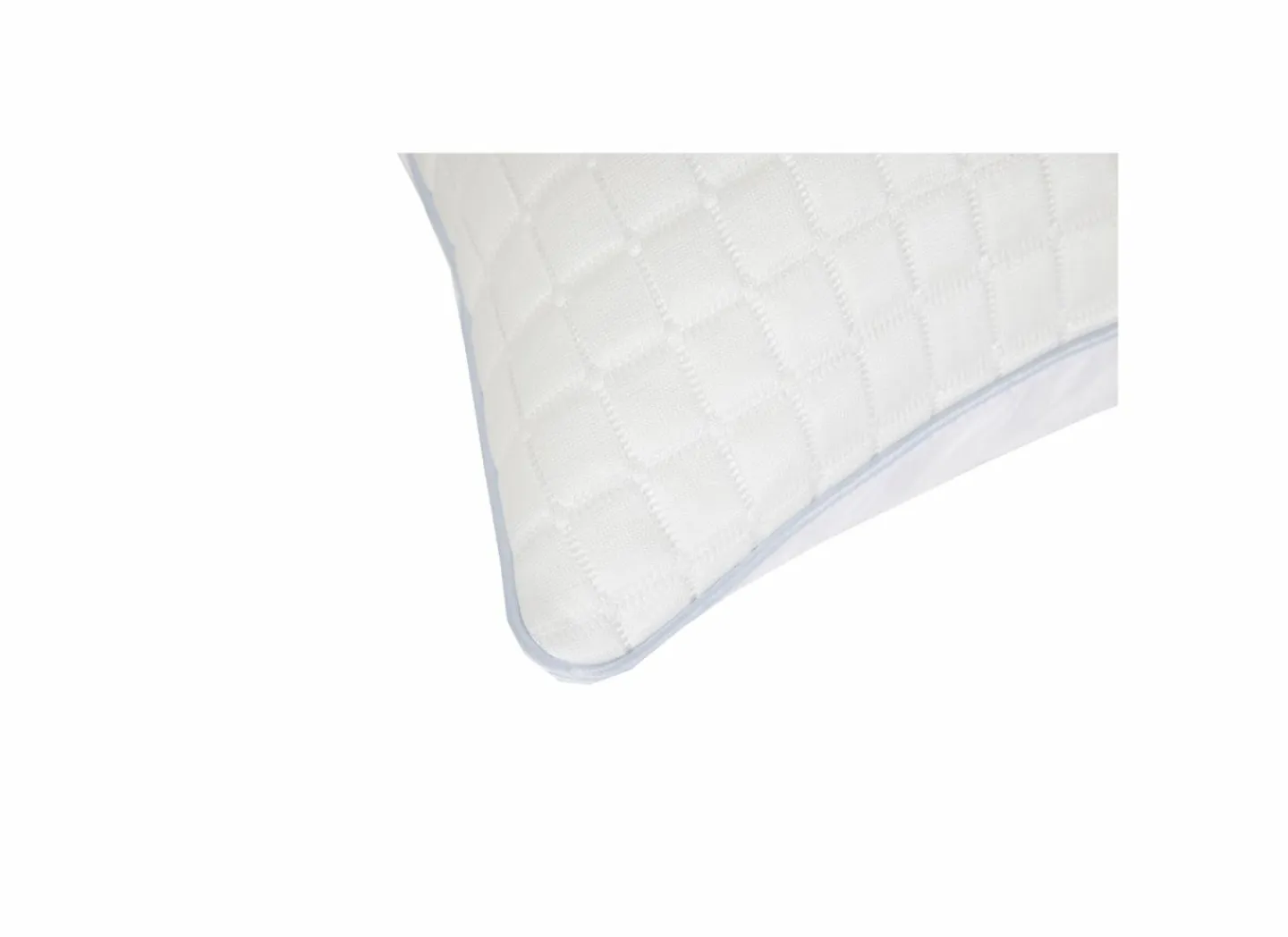 Hoofdkussen Cool Night 60x60cm - polyester & percale - wit- Hoofdkussens