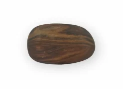 Houten dienblad organisch klein Ø23x15x1,5cm - sheesham - natuurlijk- Dienbladen|Schalen
