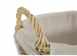 Houtmand 50,5x38x51,5cm- Opbergmanden|Herfstdecoratie