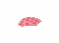 Ijsblokjesvorm Fragola 19cm - silicone - roze- Ijsblokjesvormen