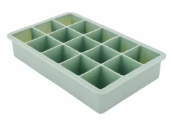 Cosy & Trendy Overige|Ijsblokjesvormen|Ijsblokjesvorm 18,3x11,3cm - silicone - groen